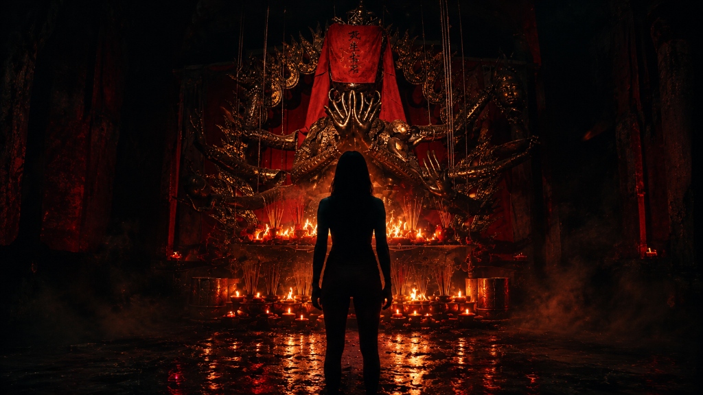 The Hungry One Shrine Background